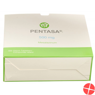 Pentasa Depottabl 500mg 300 Stück