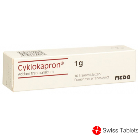 Cyklokapron Brausetabletten 1g 16 Stück buy online