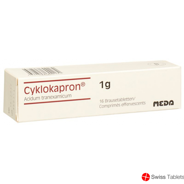Cyklokapron Brausetabletten 1g 16 Stück buy online