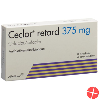 Ceclor Retard Filmtabletten 375mg 20 Stück