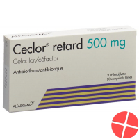 Ceclor Retard Filmtabletten 500mg 20 Stück Ceclor Retard Filmtabletten 500mg 20 Stück
