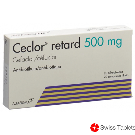 Ceclor Retard Filmtabletten 500mg 20 Stück buy online
