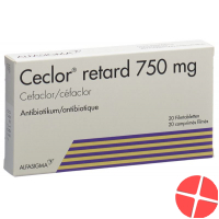 Ceclor Retard Filmtabletten 750mg 20 Stück