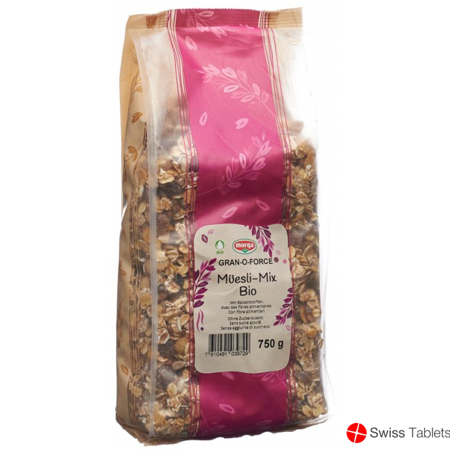 Granoforce Müesli Mix ohne Zucker Bio Knospe 750g buy online Granoforce Müesli Mix ohne Zucker Bio Knospe 750g buy online