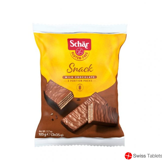 Schär Snack mit Schokolade Glutenfrei 3x 35g buy online