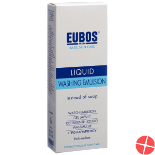 Eubos Seife Liquid Unparfümiert Blau Dosierspender 400ml