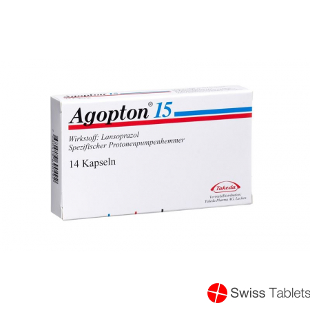 Agopton 15 Kapseln 15mg 14 Stück buy online