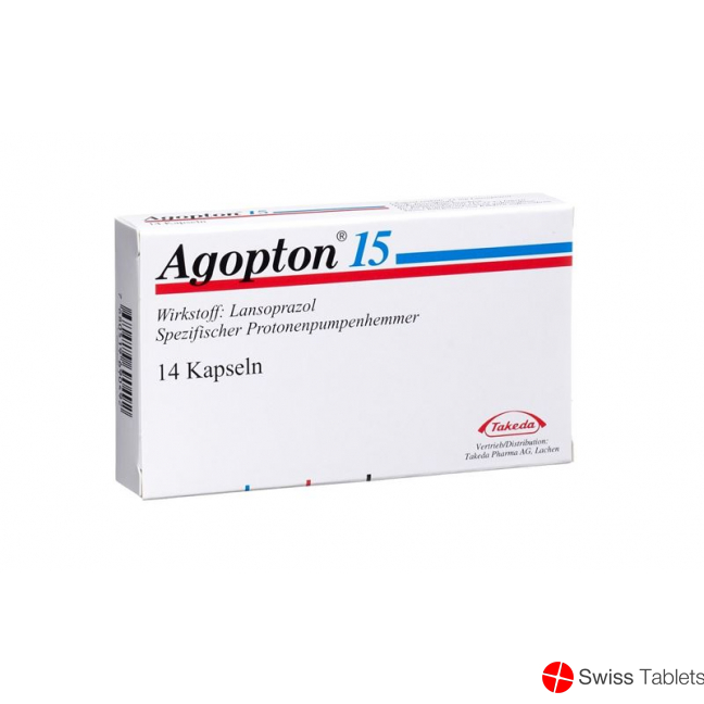 Agopton 15 Kapseln 15mg 14 Stück buy online