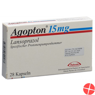 Agopton 15 Kapseln 15mg 28 Stück