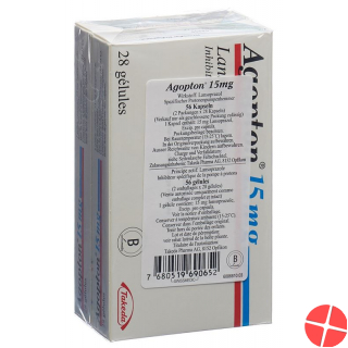 Agopton Kapseln 15mg 56 Stück