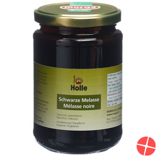 Holle Schwarze Melasse Flüssig 450g