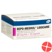 Depo Medrol Lidocaine 40mg/ml 25 Durchstechflaschen 1ml