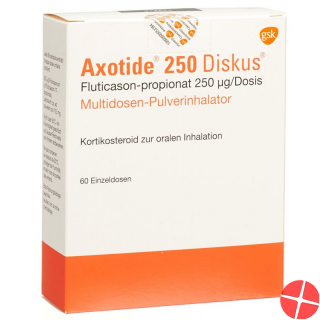 Axotide 250 Diskus Multidosen 250mcg 60 Dos