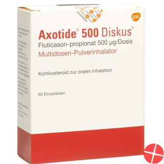 Axotide Diskus Multidosen 500mcg 60 Dos