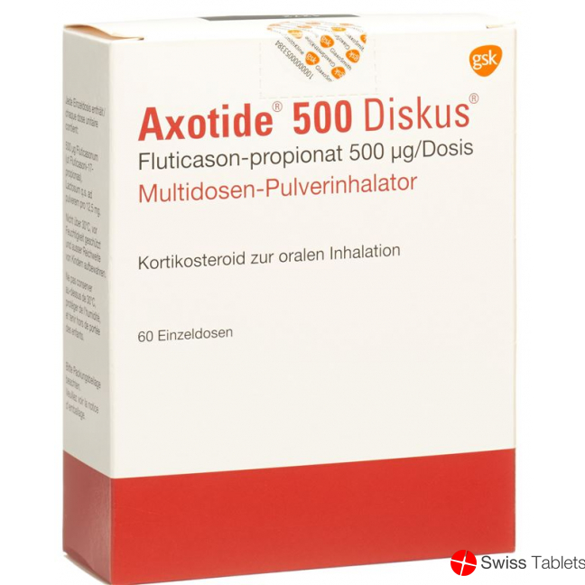 Axotide Diskus Multidosen 500mcg 60 Dos buy online