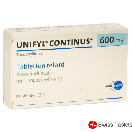 Unifyl Continus Retard Tabletten 600mg 30 Stück buy online