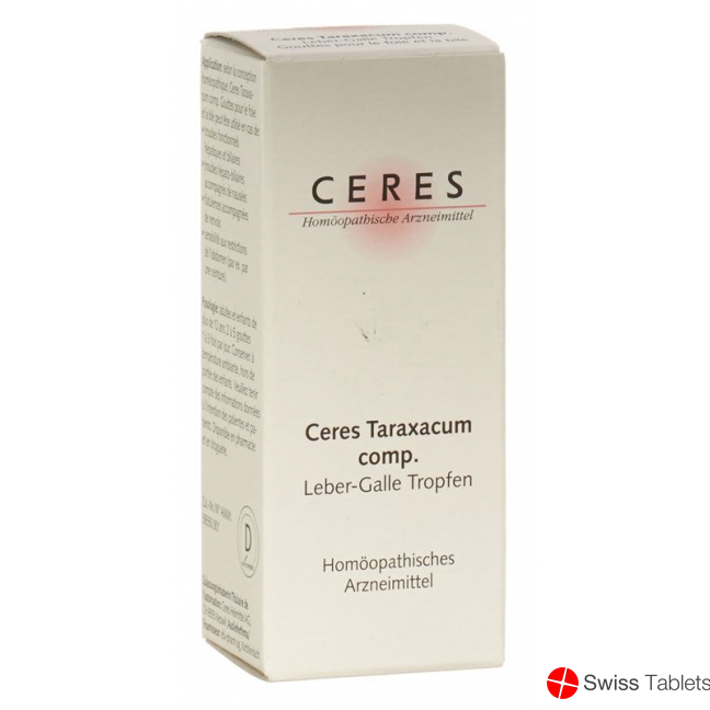 Ceres Taraxacum Comp Tropfen 20ml buy online