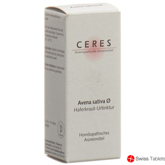 Ceres Avena Sativa Urtinktur 20ml buy online