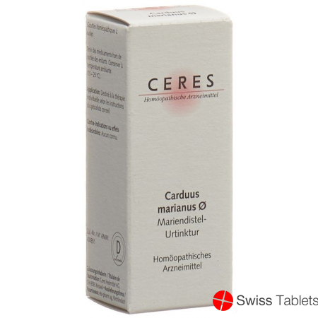 Ceres Carduus Marianus Urtinktur 20ml buy online