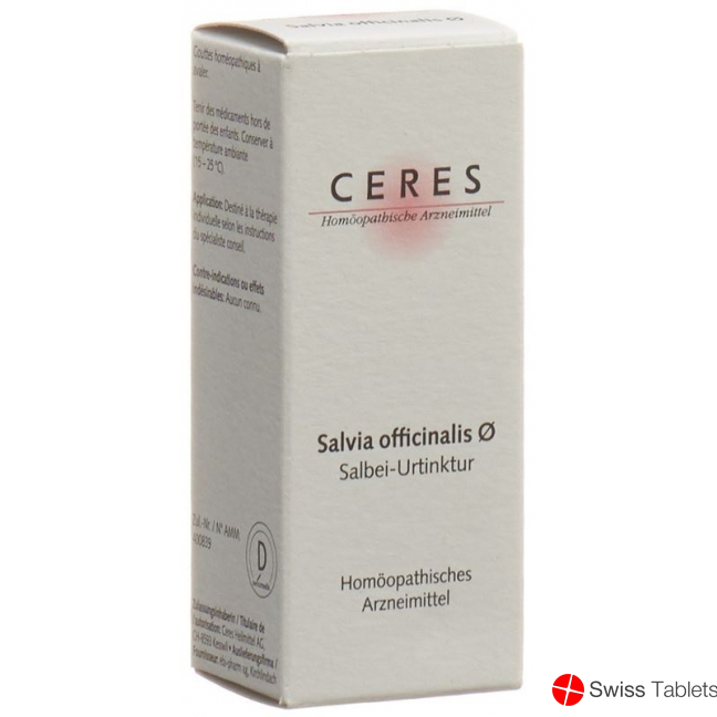 Ceres Salvia Urtinktur 20ml buy online