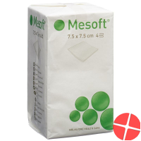Mesoft Kompressen 7.5x7.5cm Unsteril 100 Stück