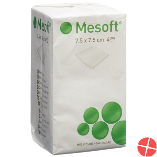 Mesoft Kompressen 7.5x7.5cm Unsteril 100 Stück