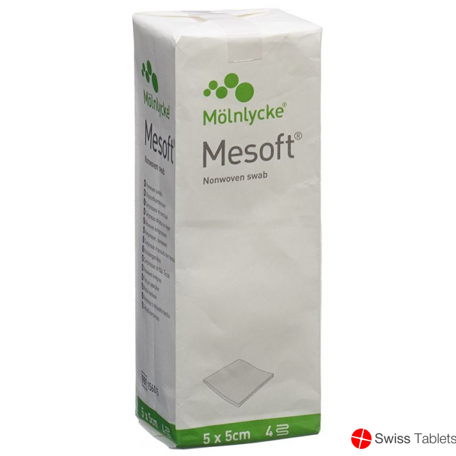 Mesoft Nw Kompressen 5x5cm Unsteril 100 Stück buy online