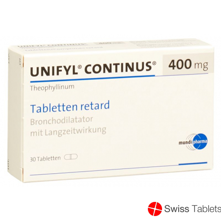 Unifyl Continus Retard Tabletten 400mg 30 Stück buy online