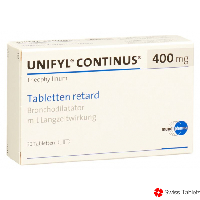 Unifyl Continus Retard Tabletten 400mg 30 Stück buy online