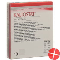 Kaltostat 5 x 5 cm 10 pieces compresses sterile Kaltostat 5 x 5 cm 10 pieces compresses sterile