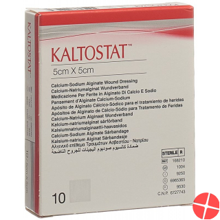 Kaltostat Kompressen 5x5cm Steril 10 Stück