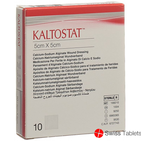 Kaltostat Kompressen 5x5cm Steril 10 Stück buy online