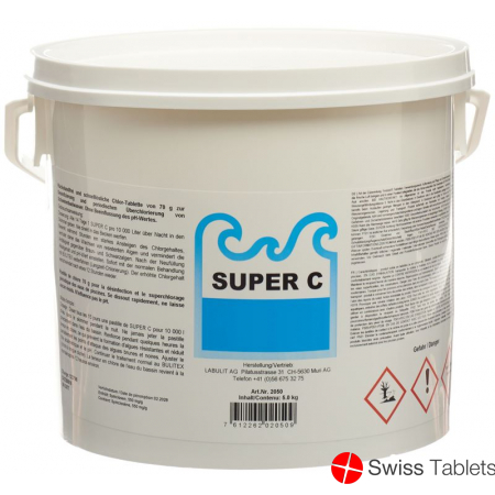 Super C Chlorschocktabletten 72 Stück buy online