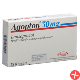 Agopton 30 Kapseln 30mg 28 Stück