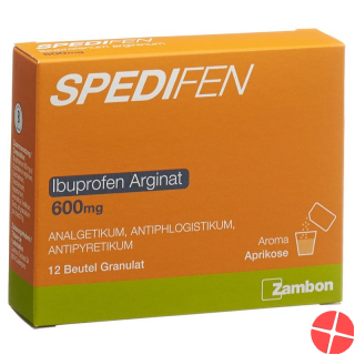 Spedifen 600mg 12 Granulate