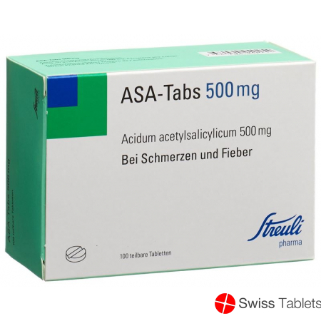 Asa-tabs Tabletten 0.5g 100 Stück buy online