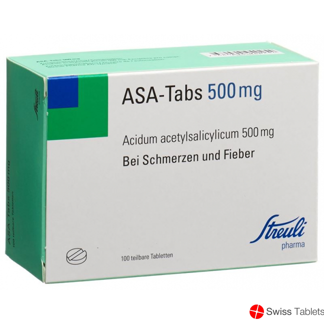Asa-tabs Tabletten 0.5g 100 Stück buy online