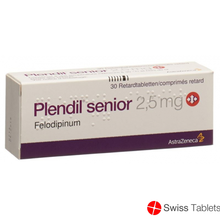 Plendil Senior Retard Tabletten 2.5mg 30 Stück buy online