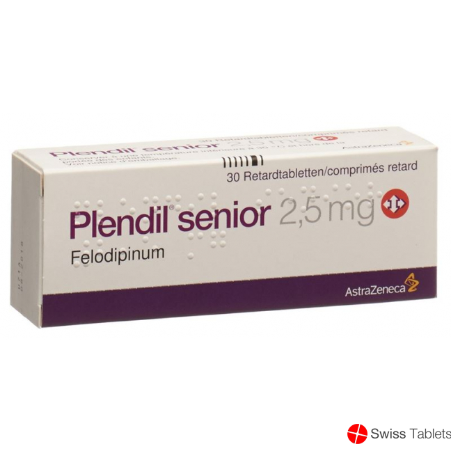 Plendil Senior Retard Tabletten 2.5mg 30 Stück buy online