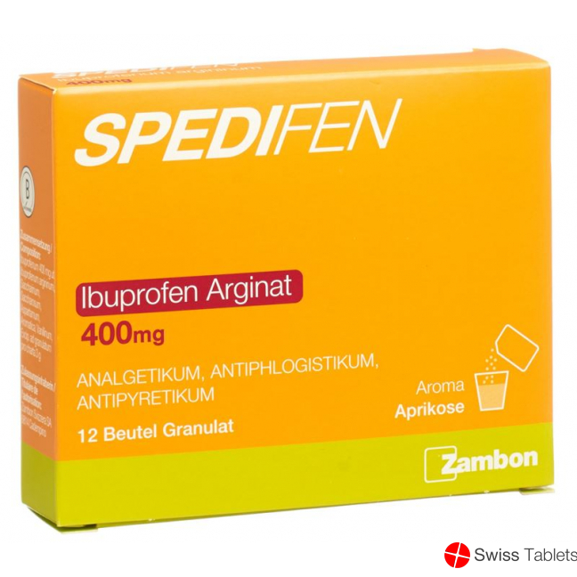 Spedifen Granulat 400mg Beutel 12 Stück buy online
