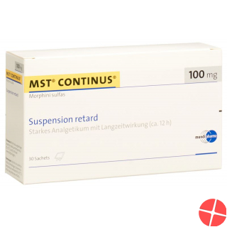 Mst Continus Suspension 100mg Beutel 30 Stück