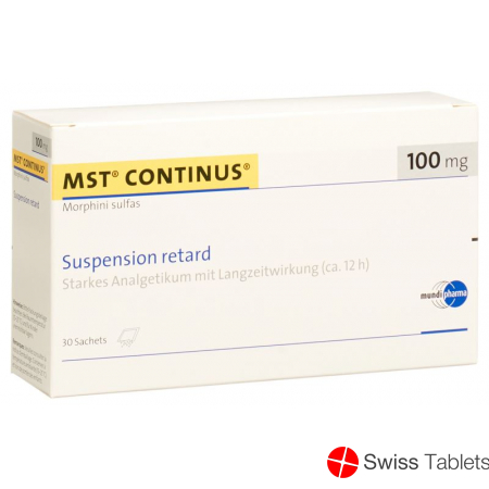 Mst Continus Suspension 100mg Beutel 30 Stück buy online