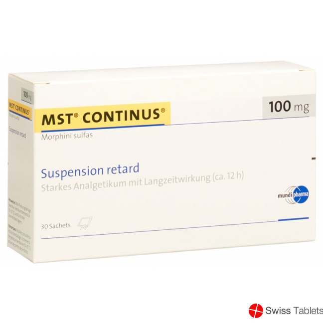 Mst Continus Suspension 100mg Beutel 30 Stück buy online