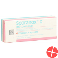 Sporanox G Kapseln 4 Stück