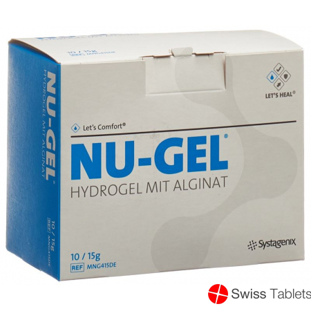 Nu Gel Hydrogel mit Alginat 10x 15g buy online