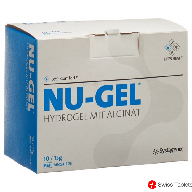 Nu Gel Hydrogel mit Alginat 10x 15g buy online