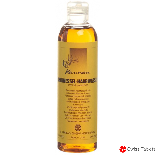 Kern Brennesselhaarwasser O Fett Flasche 250ml buy online