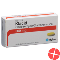 Klacid 500 Filmtabs 500mg 14 Stück
