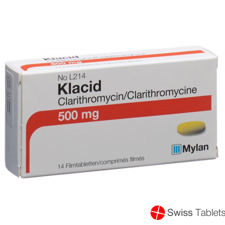 Klacid 500 Filmtabs 500mg 14 Stück buy online