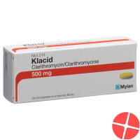 Klacid Filmtabs 500mg 20 Stück